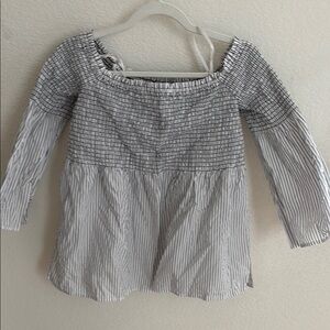 Striped Off-Shoulder Top